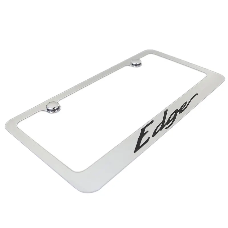 Ford Edge California Script License Plate Frame (Chrome) 2