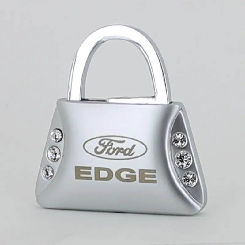 Ford Edge Purse Shape Keychain (Chrome) 1
