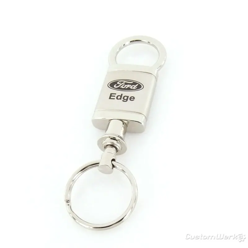 Ford Edge Satin Valet Keychain (Chrome) 1