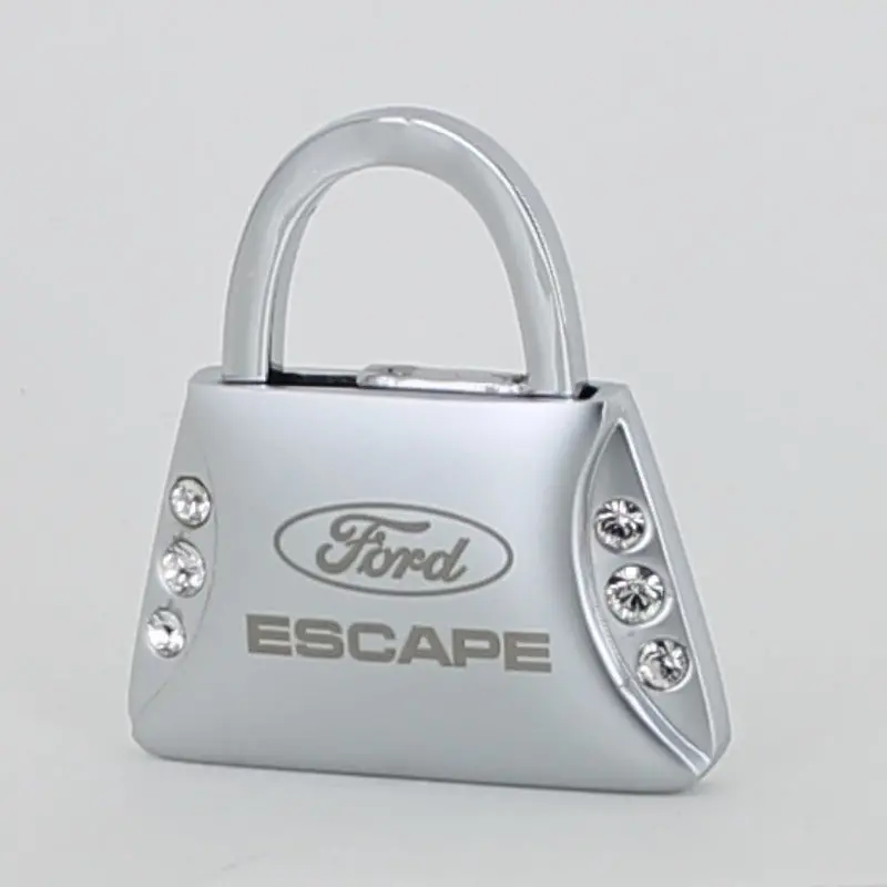 Ford Escape Purse Shape Keychain (Chrome) 1