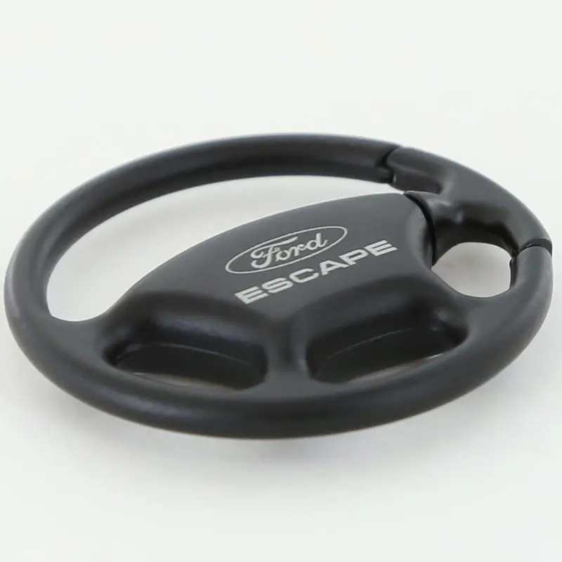 Ford Escape Steering Wheel Key Ring (Black) 2