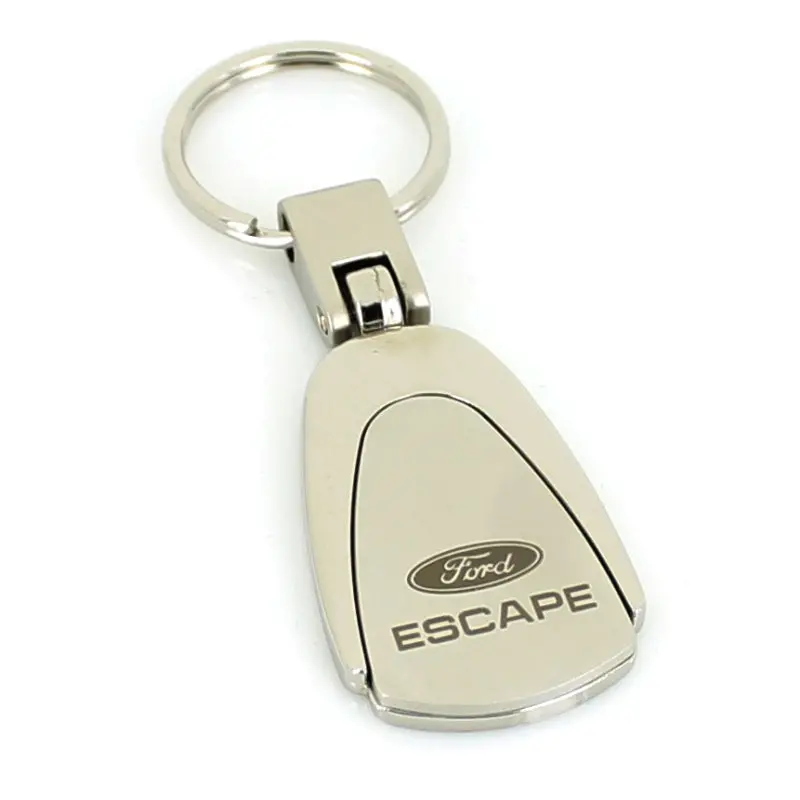 Ford Escape Tear Drop Keychain (Chrome) 2