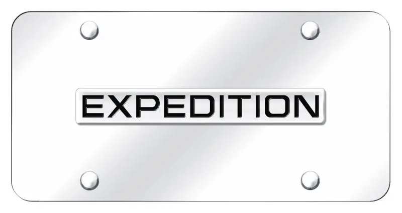 Ford Expedition Badge License Plate (Chrome) 1