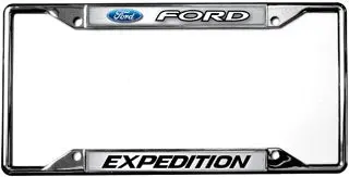 Ford Expedition License Plate Frame (Black) 1