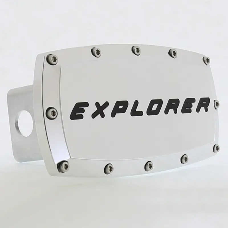 Ford Explorer Hitch Cover (Chrome) 1