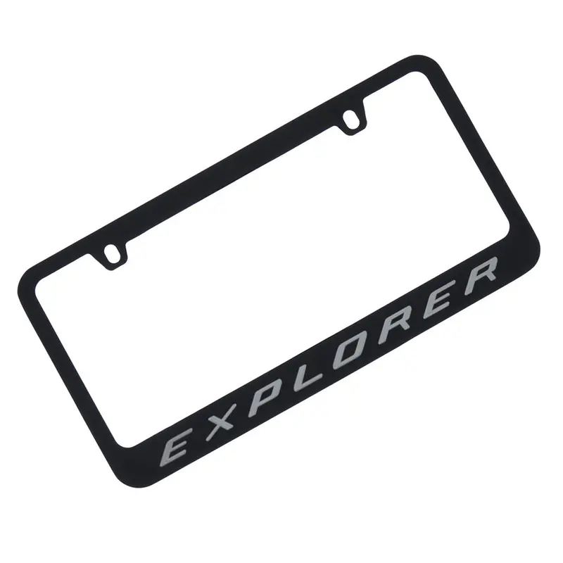 Ford Explorer License Plate Frame (Black) 1