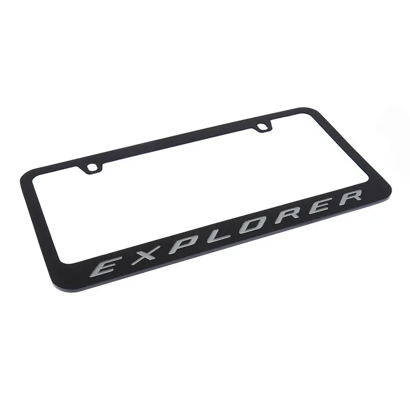 Ford Explorer License Plate Frame (Black) 2