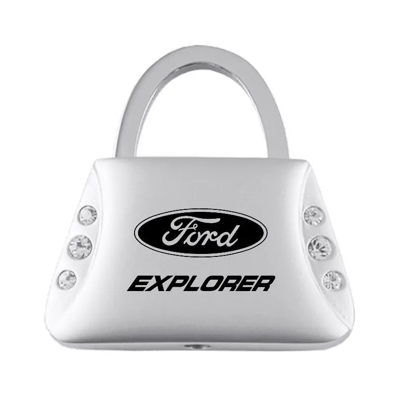 Ford Explorer Purse Shape Keychain (Chrome) 1