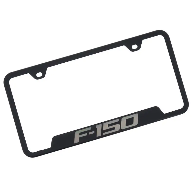 Ford F-150 License Plate Frame (Black) 1