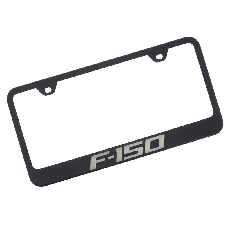 Ford F-150 License Plate Frame (Black) 1