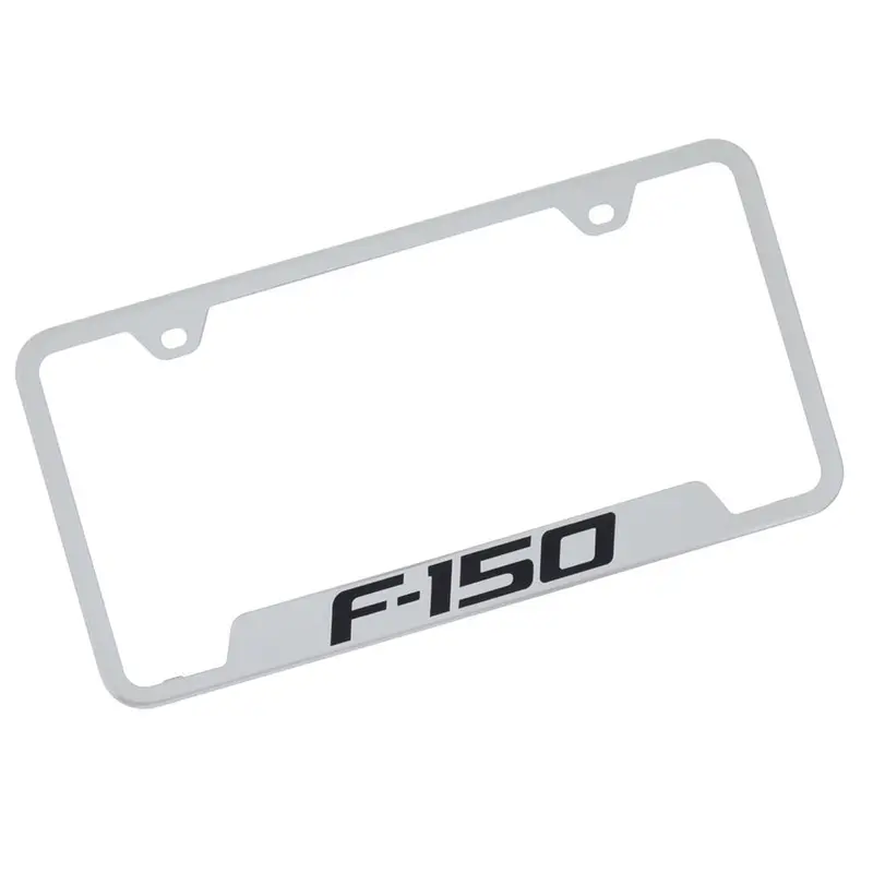 Ford F-150 License Plate Frame (Chrome) 1