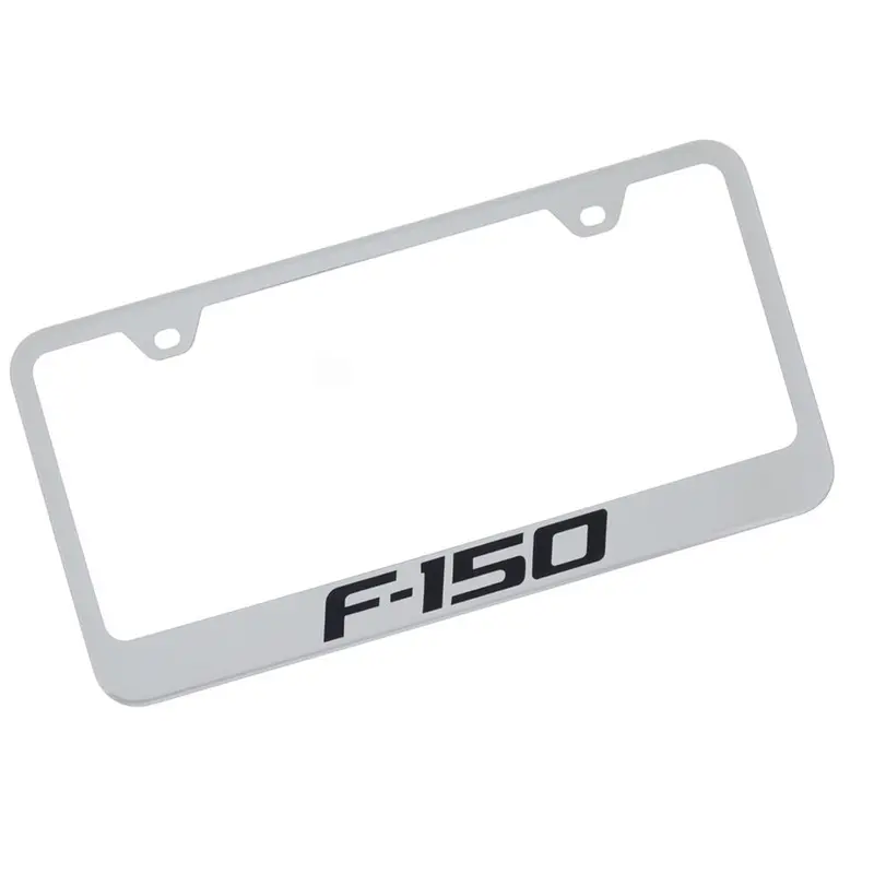 Ford F-150 License Plate Frame (Chrome) 1