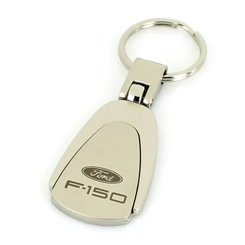 Ford F-150 Tear Drop Keychain (Chrome) 1