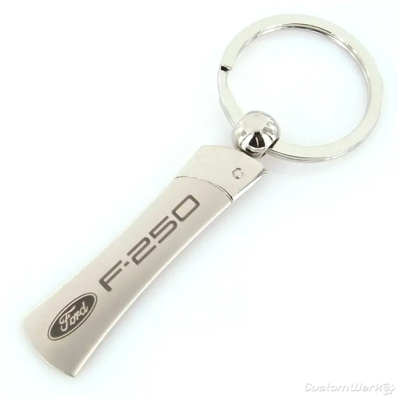 Ford F-250 Blade Key Chain (Chrome) 1
