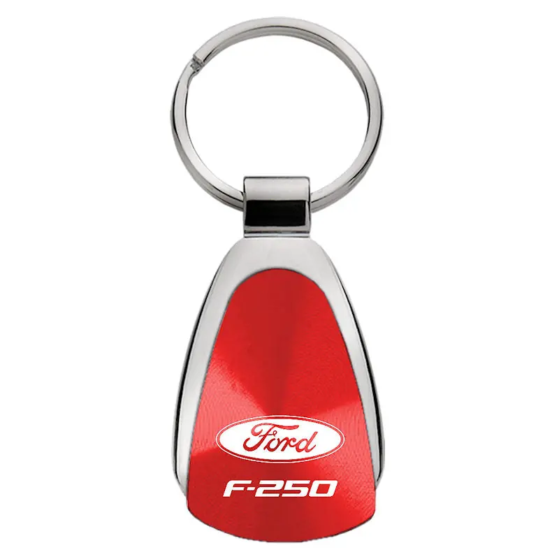 Ford F-250 Tear Drop Key Ring 3