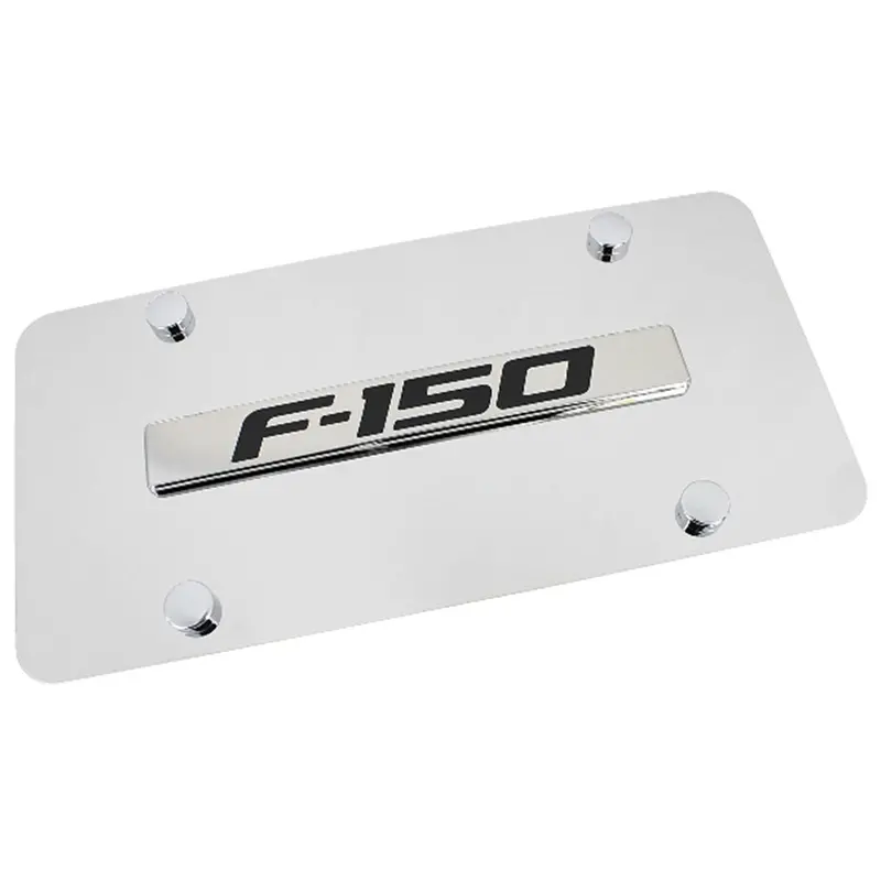 Ford F150 License Plate (Chrome) 1