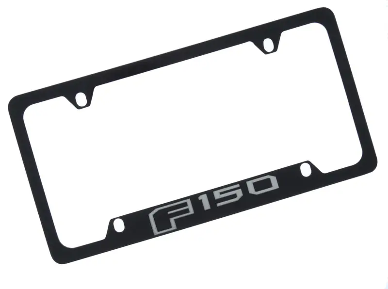 Ford F150 License Plate Frame (Black) 1