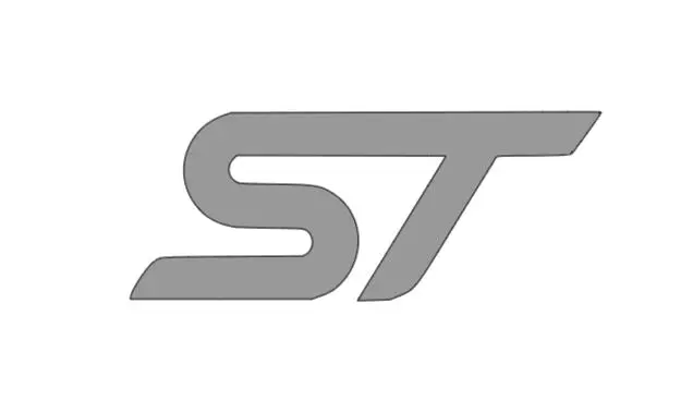 Ford Focus St Logo Vinyl Decal Sticker Multiple Colors And Sizes 7