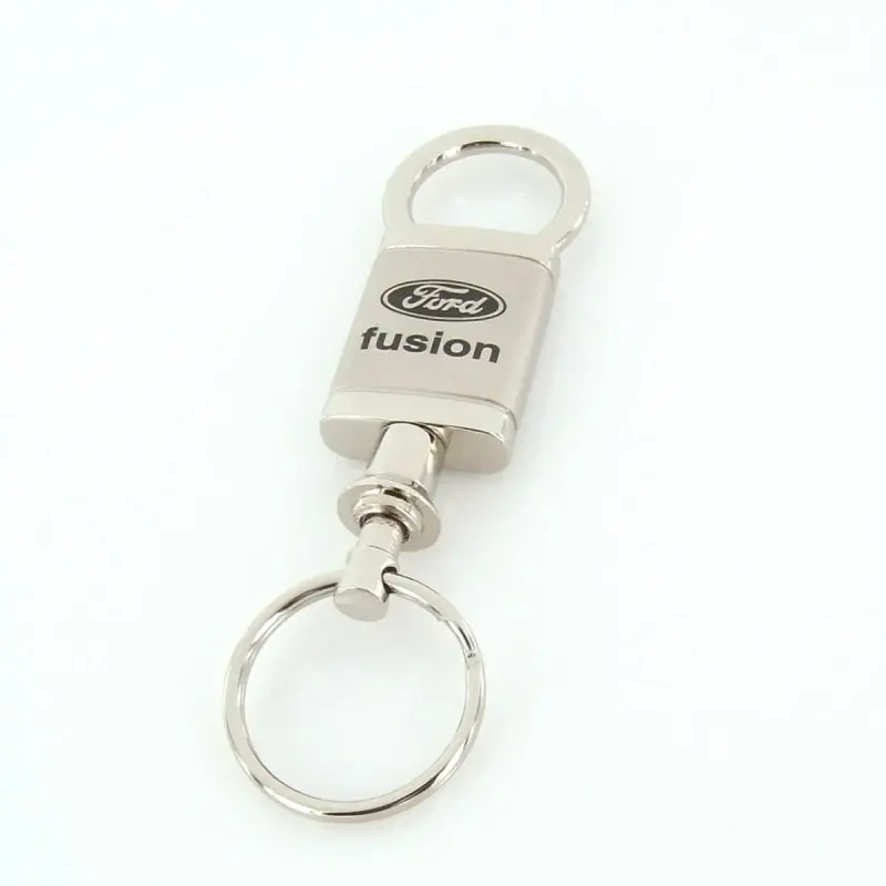 Ford Fusion Satin Valet Keychain (Chrome) 1