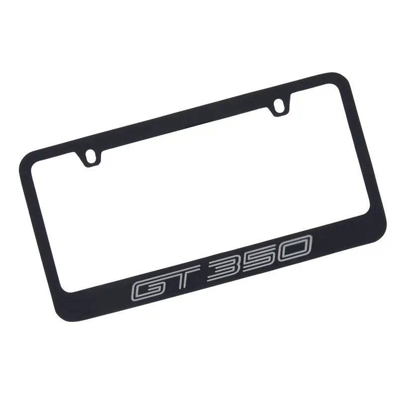 Ford Gt 350 License Plate Frame (Black) 1