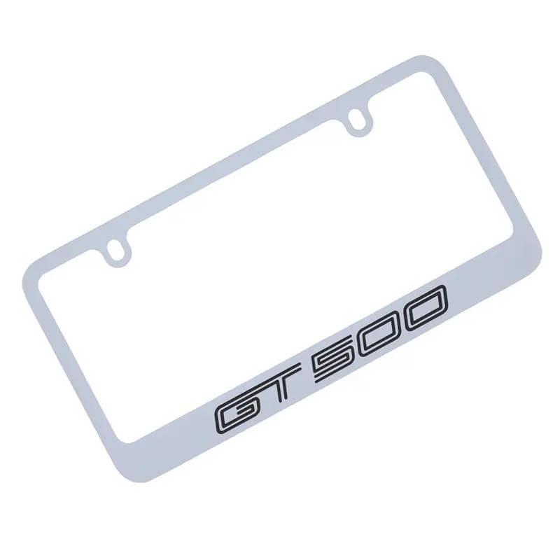 Ford Gt 500 License Plate Frame (Chrome) 1