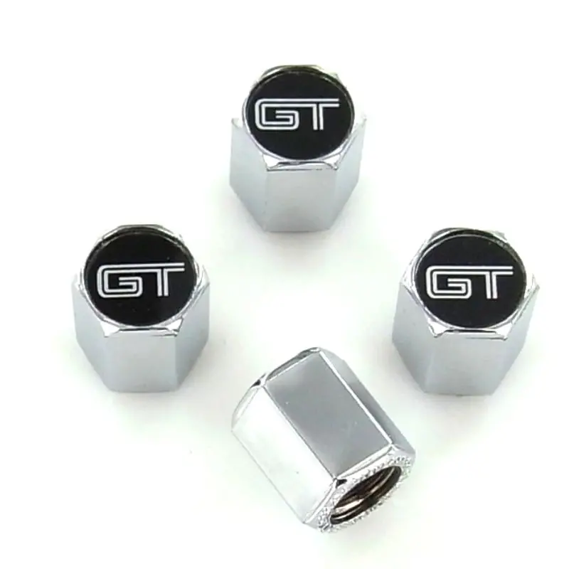 Ford Gt Logo Tire Stem Valve Caps 1