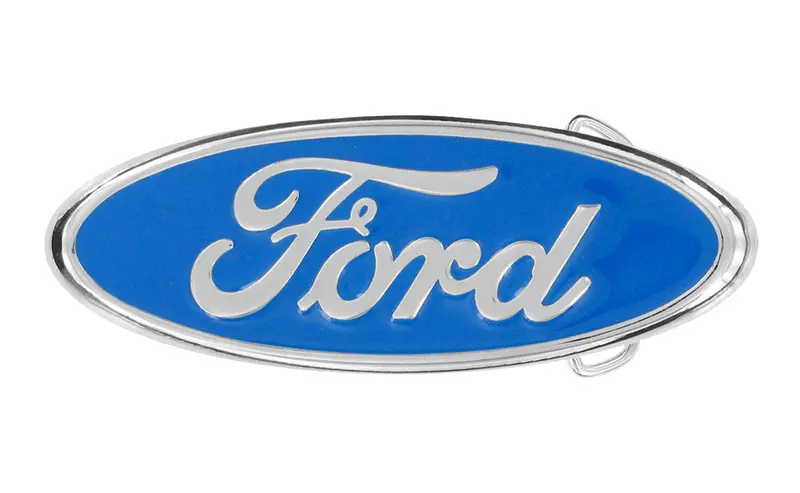 Ford Logo Belt Buckle (Blue) 1