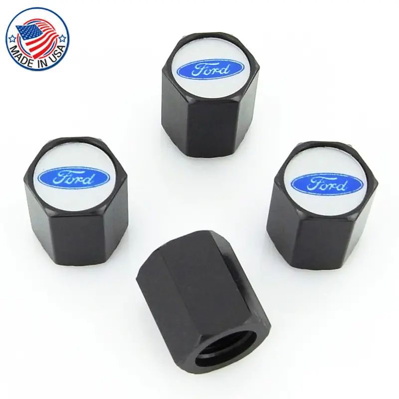 Ford Logo Tire Stem Valve Caps 1