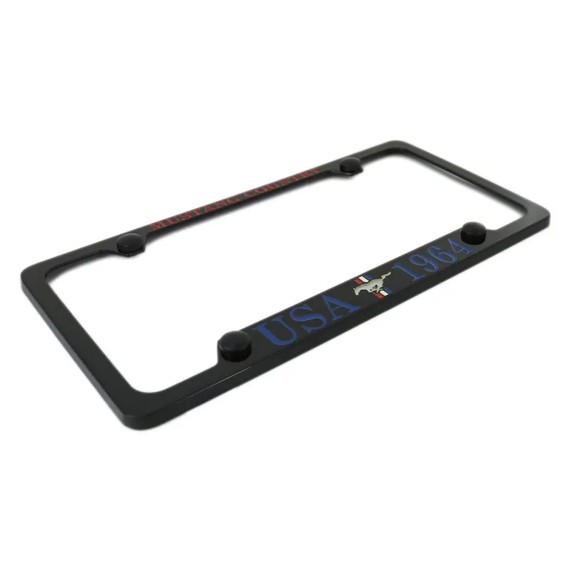 Ford Mustang 1964 License Plate Frame (Black) 2