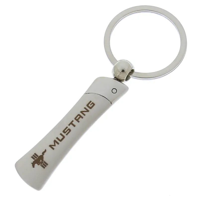 Ford Mustang Blade Key Chain (Chrome) 1