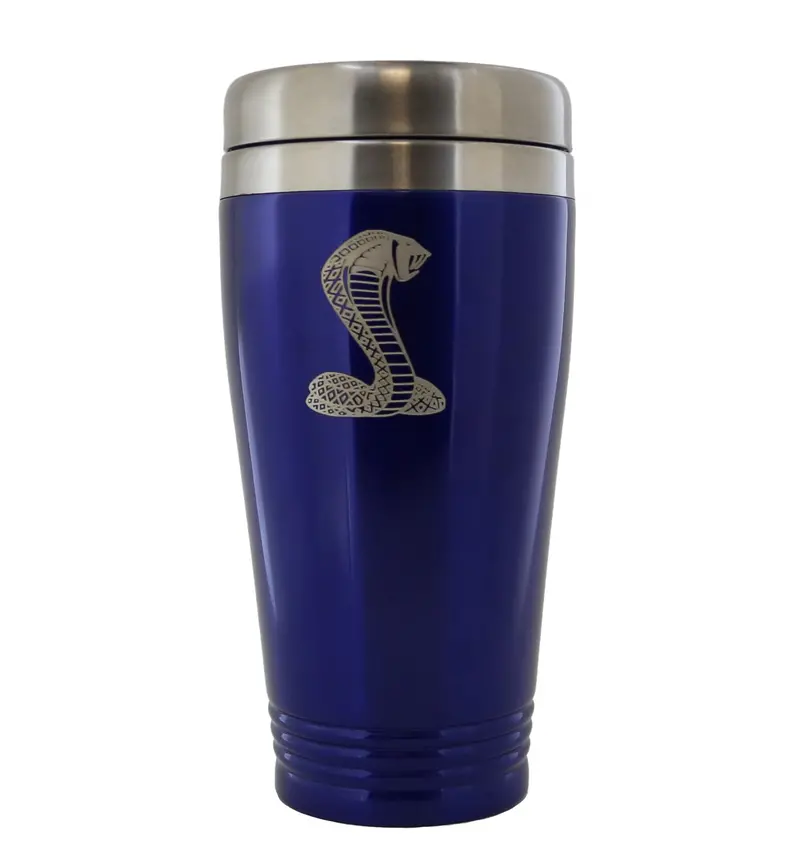 Ford Mustang Cobra Stainless Steel Travel Mug 2