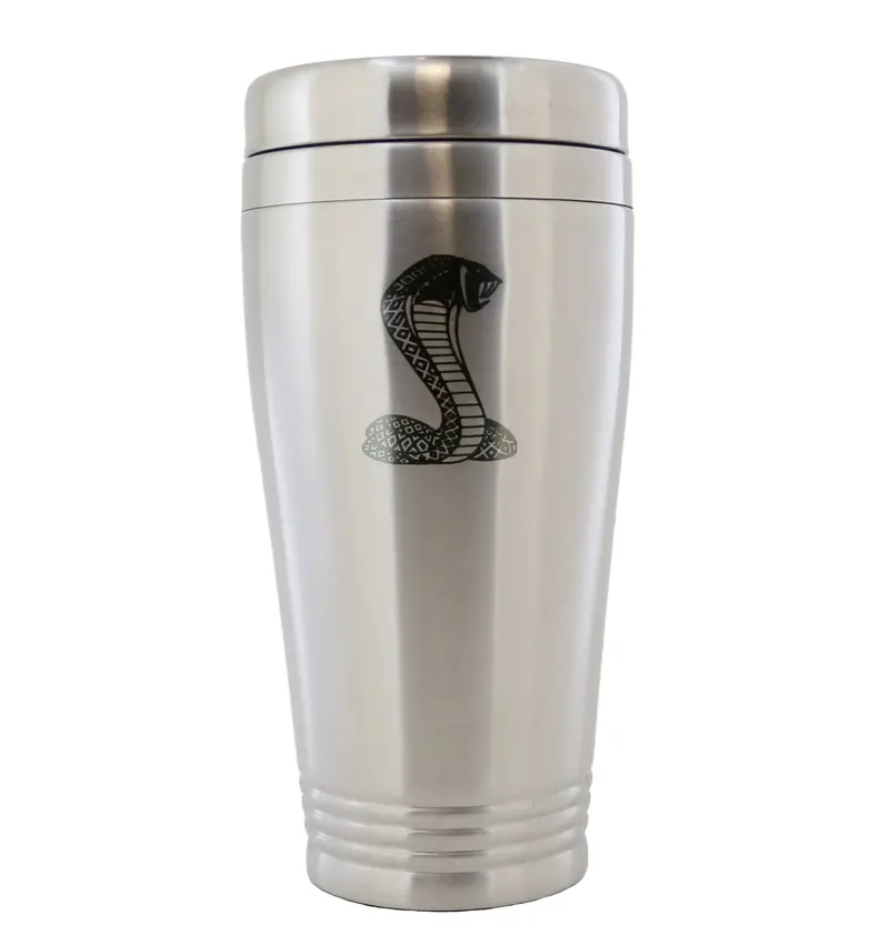 Ford Mustang Cobra Stainless Steel Travel Mug 3