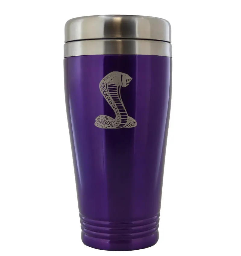 Ford Mustang Cobra Stainless Steel Travel Mug 4