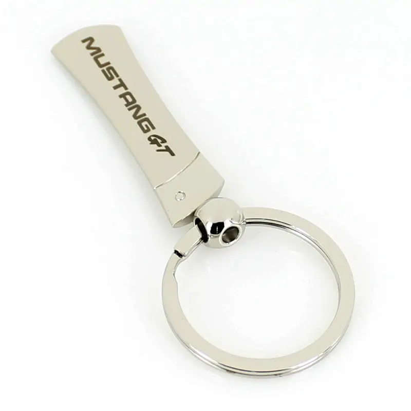 Ford Mustang Gt Blade Key Chain (Chrome) 2