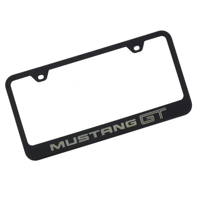 Ford Mustang Gt License Plate Frame (Black) 1