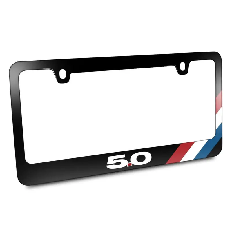 Ford Mustang Gt License Plate Frame (Black) 1