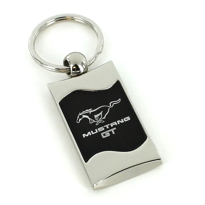 Ford Mustang Gt Stainless Steel Key Ring 3