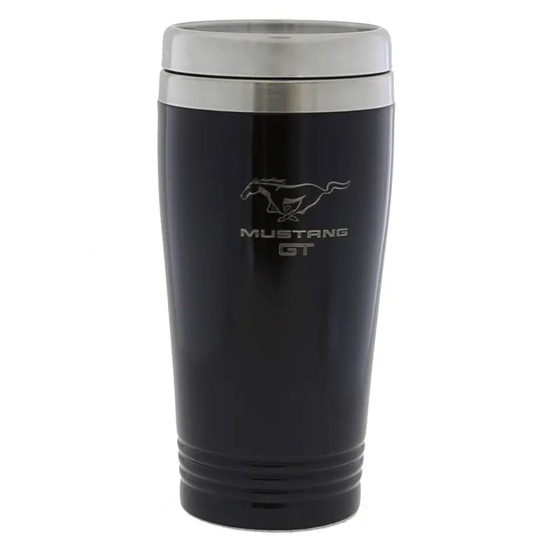 Ford Mustang Gt Stainless Steel Travel Mug 1