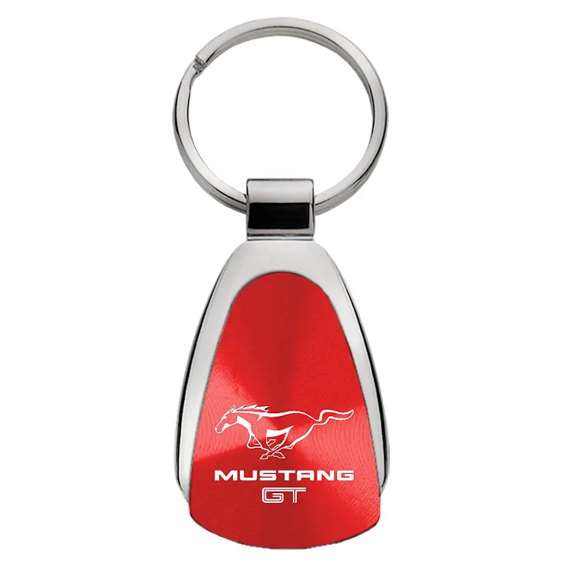 Ford Mustang Gt Tear Drop Key Ring 3
