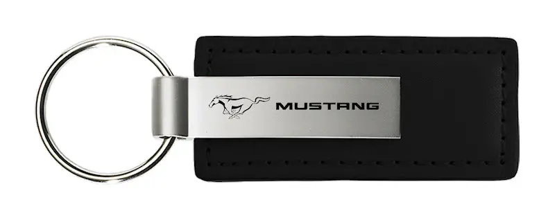 Ford Mustang Leather Keychain 4