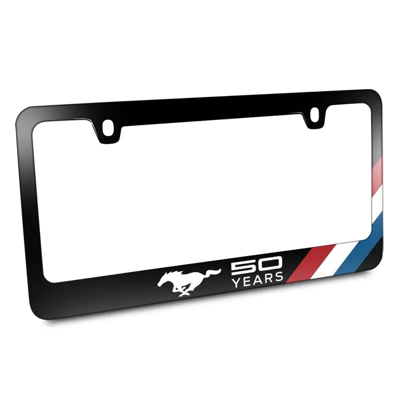 Ford Mustang License Plate Frame (Black) 1
