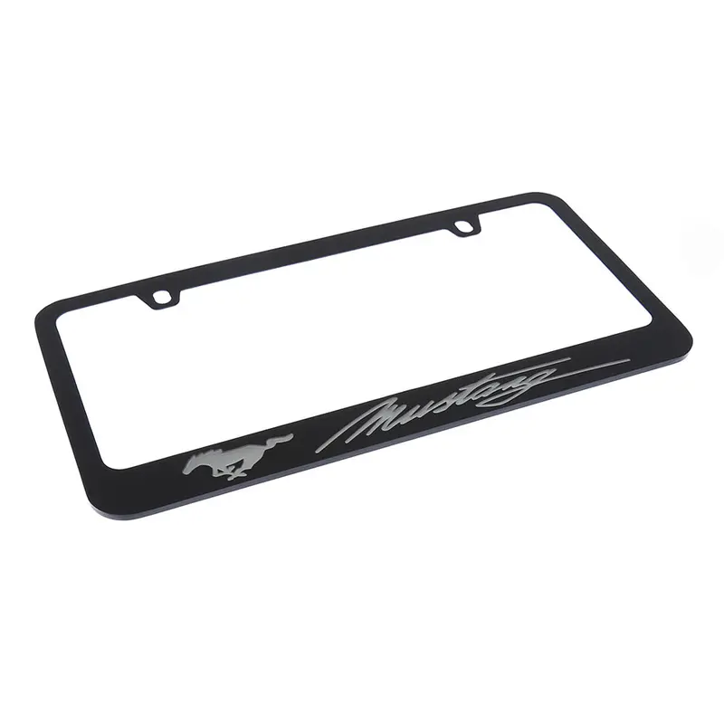 Ford Mustang License Plate Frame (Black) 2