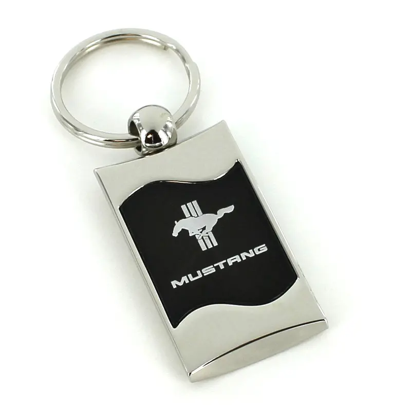 Ford Mustang Tribar Logo Key Ring 3