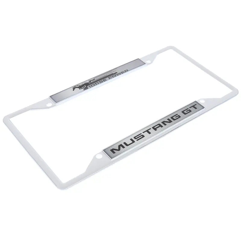 Ford Mustnag Gt Horse Power License Plate Frame (Black) 2