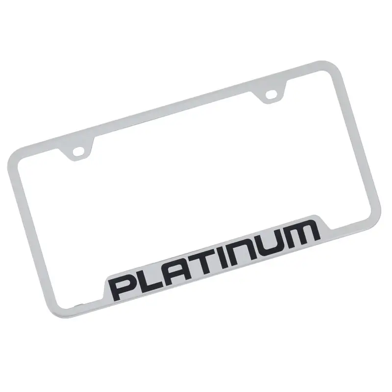 Ford Platinum License Plate Frame (Chrome) 1
