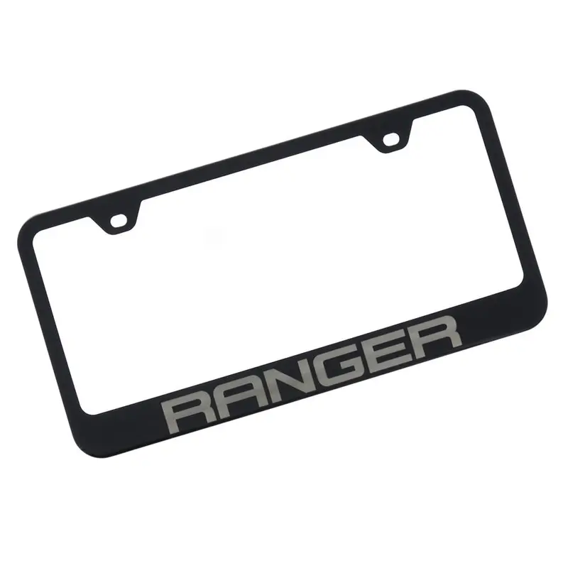 Ford Ranger License Plate Frame (Black) 1