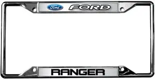 Ford Ranger License Plate Frame (Black) 1