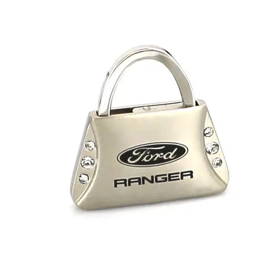 Ford Ranger Purse Shape Keychain (Chrome) 1