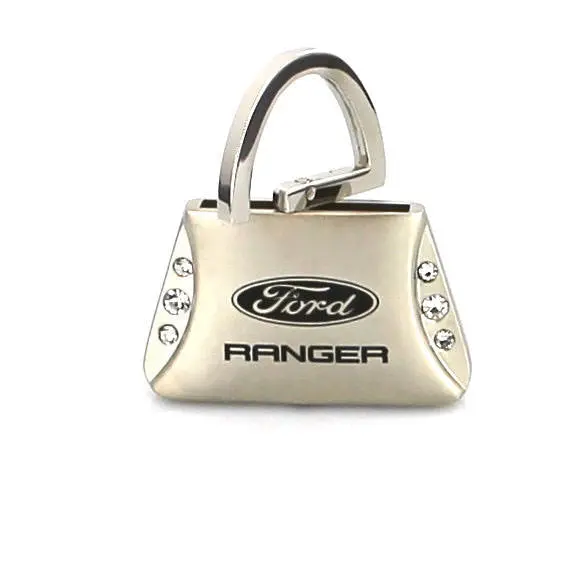 Ford Ranger Purse Shape Keychain (Chrome) 2