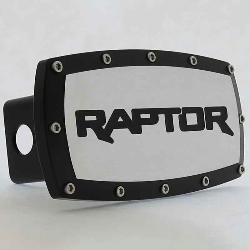 Ford Raptor Hitch Cover (Black) 1